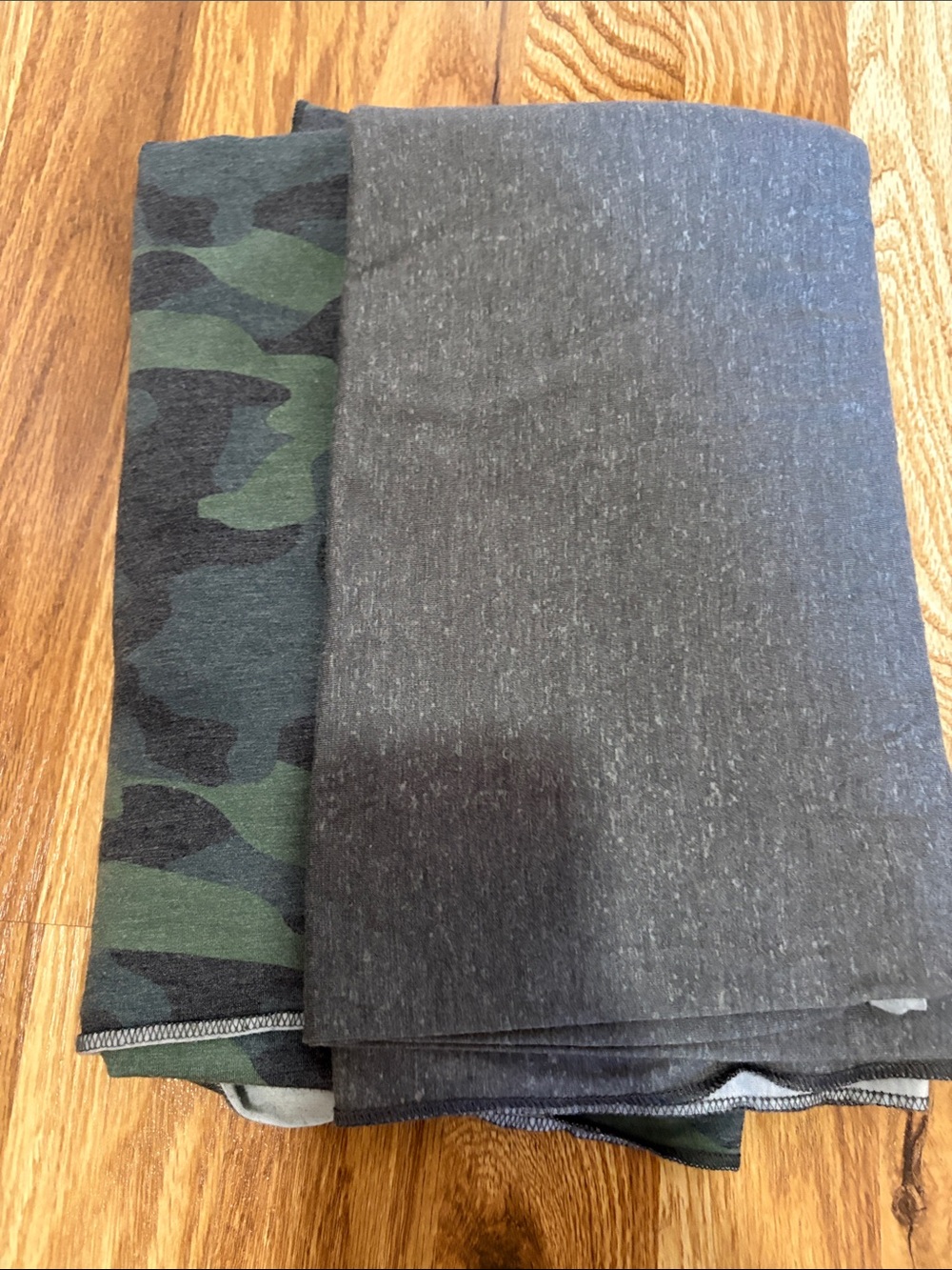 2 Copper blankets Kids' Grey & Green Camo